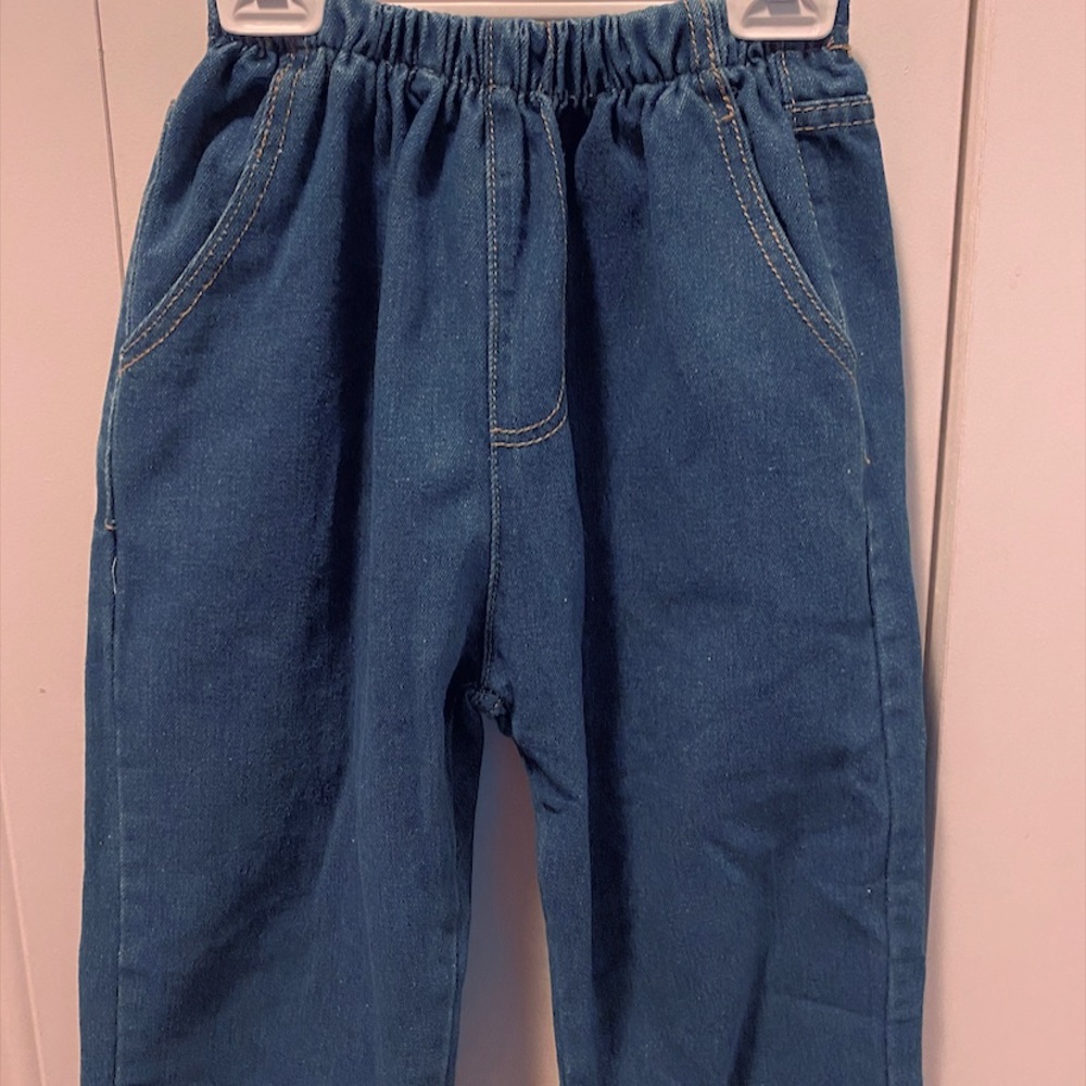 Vintage Style High Waisted Jeans